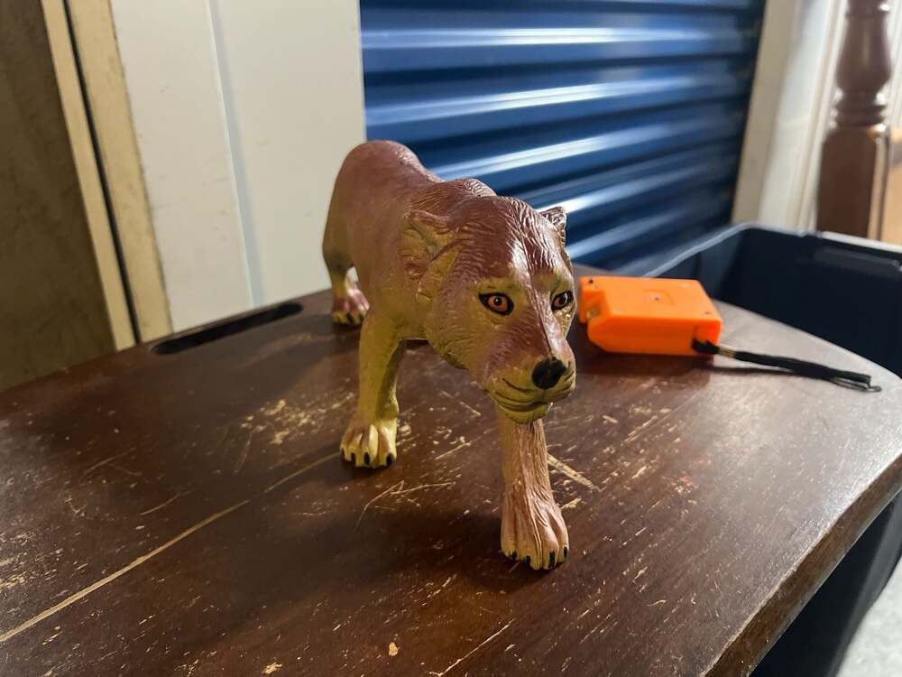 Vintage AAA Large Lioness Plastic Figurine Toy